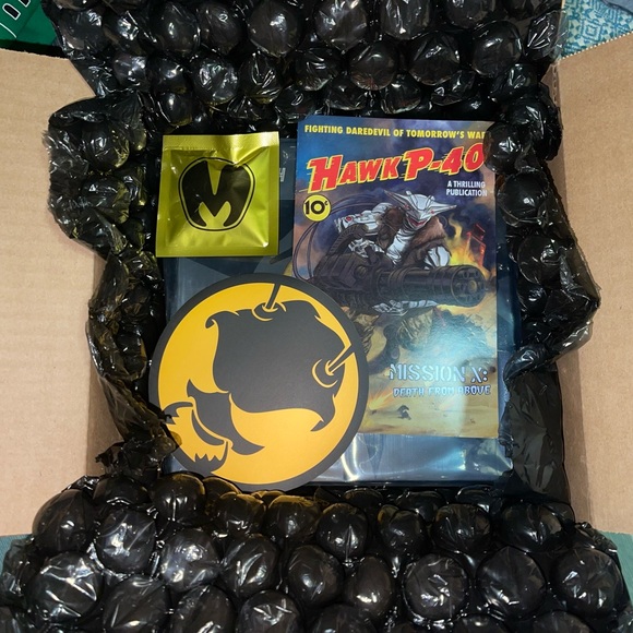 RUMBLE SOCIETY - Hawk P-40 Action Figure - Picture 2 of 12